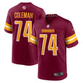 Brandon Coleman Washington Commanders Game Jersey - Burgundy | Stitched Football Jersey TJS0945