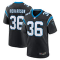 Demani Richardson Carolina Panthers Team Game Jersey - Black | Stitched Football Jersey TJS1020