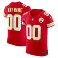 Kansas City Chiefs Vapor F.U.S.E. Elite Custom Jersey - Red | Stitched Football Jersey TJS0958