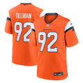 Dondrea Tillman Denver Broncos Team Game Jersey - Orange | Stitched Football Jersey TJS1002