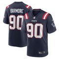 Christian Barmore New England Patriots Player Game Jersey - Navy | Stitched Football Jersey TJS0992