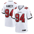 Calijah Kancey Tampa Bay Buccaneers Game Jersey - White | Stitched Football Jersey TJS1065