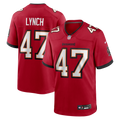 John Lynch Tampa Bay Buccaneers Game Retired Player Jersey - Red | Stitched Football Jersey TJS1204