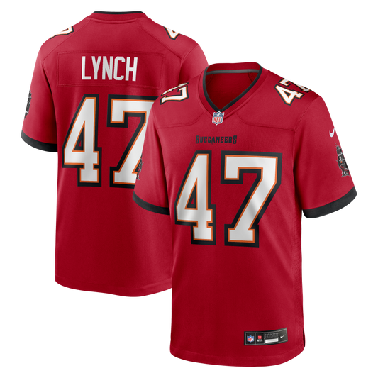 John Lynch Tampa Bay Buccaneers Game Retired Player Jersey - Red | Stitched Football Jersey TJS1204