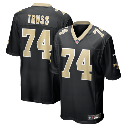 Xavier Truss New Orleans Saints Team Game Jersey - Black | Stitched Football Jersey TJS1155