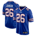 Ty Johnson Buffalo Bills Team Game Jersey - Royal | Stitched Football Jersey TJS1265