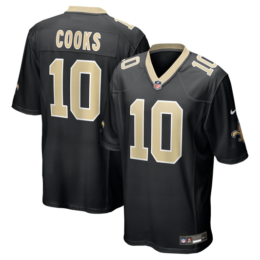 Brandin Cooks New Orleans Saints Team Game Jersey - Black | Stitched Football Jersey TJS1183