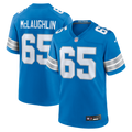 Seth McLaughlin Detroit Lions Team Game Jersey - Blue | Stitched Football Jersey TJS1389