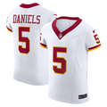 Jayden Daniels Washington Commanders Alternate 2 Super Bowl Era Vapor F.U.S.E. Elite Jersey - White | Stitched Football Jersey TJS1366