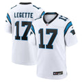 Xavier Legette Carolina Panthers Game Jersey - White | Stitched Football Jersey TJS1282