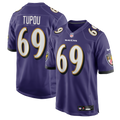 Josh Tupou Baltimore Ravens Team Game Jersey - Purple | Stitched Football Jersey TJS1126