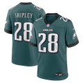 Will Shipley Philadelphia Eagles Team Game Jersey - Midnight Green | Stitched Football Jersey TJS1248