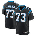 Rashard Lawrence Carolina Panthers Game Jersey - Black | Stitched Football Jersey TJS1356