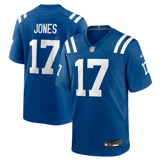 Daniel Jones Indianapolis Colts Team Game Jersey - Royal | Stitched Football Jersey TJS1161
