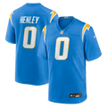 Daiyan Henley Los Angeles Chargers Team Game Jersey - Powder Blue | Stitched Football Jersey TJS1376