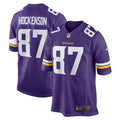T.J. Hockenson Minnesota Vikings Game Player Jersey - Purple | Stitched Football Jersey TJS1239