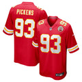Zacch Pickens Kansas City Chiefs Team Game Jersey - Red | Stitched Football Jersey TJS1135
