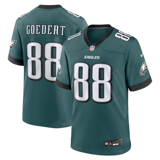 Dallas Goedert Philadelphia Eagles Team Game Jersey - Midnight Green | Stitched Football Jersey TJS1169