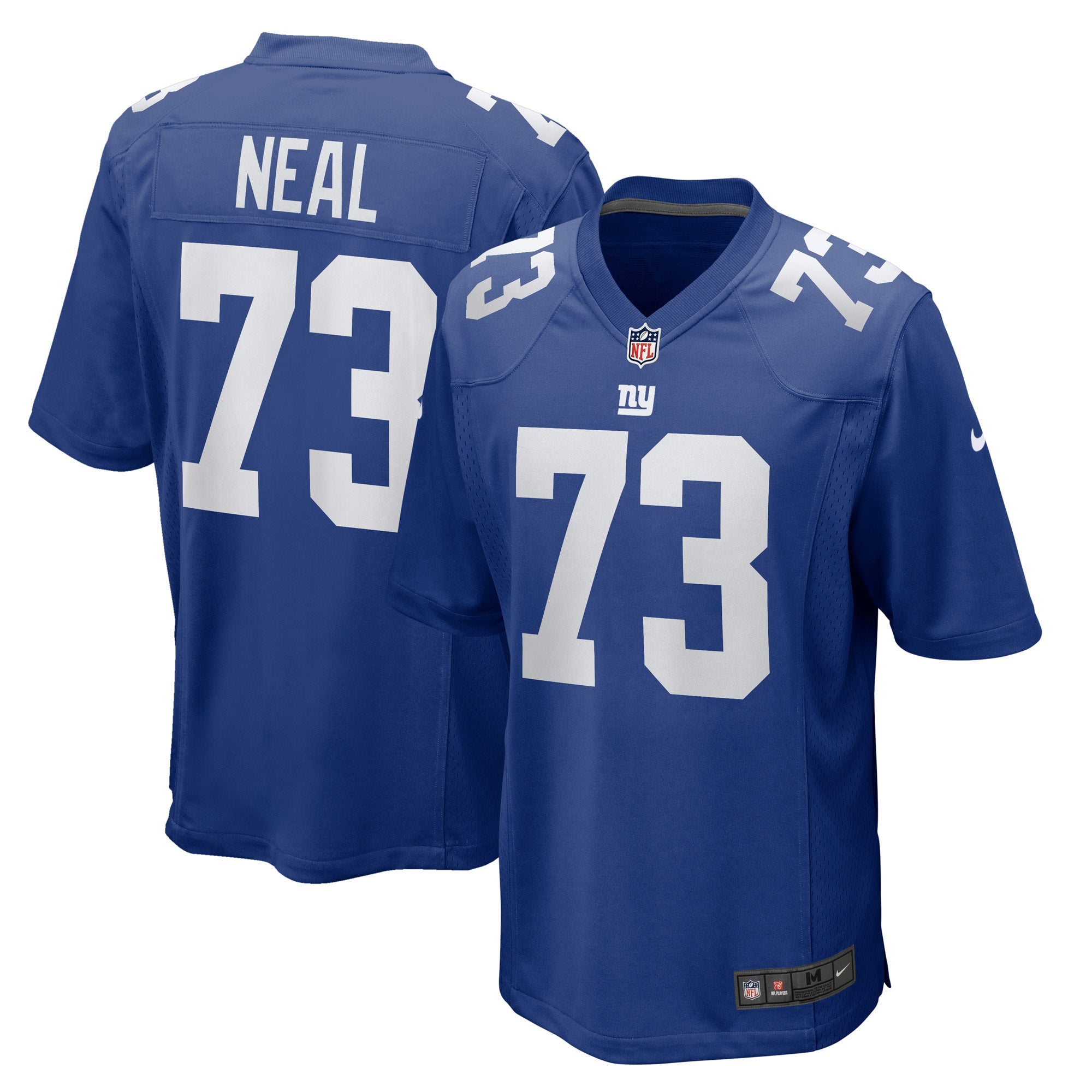 Evan Neal New York Giants Player Game Jersey - Royal | Stitched Football Jersey TJS1324