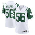 Quincy Williams New York Jets Alternate Game Jersey - White | Stitched Football Jersey TJS1234