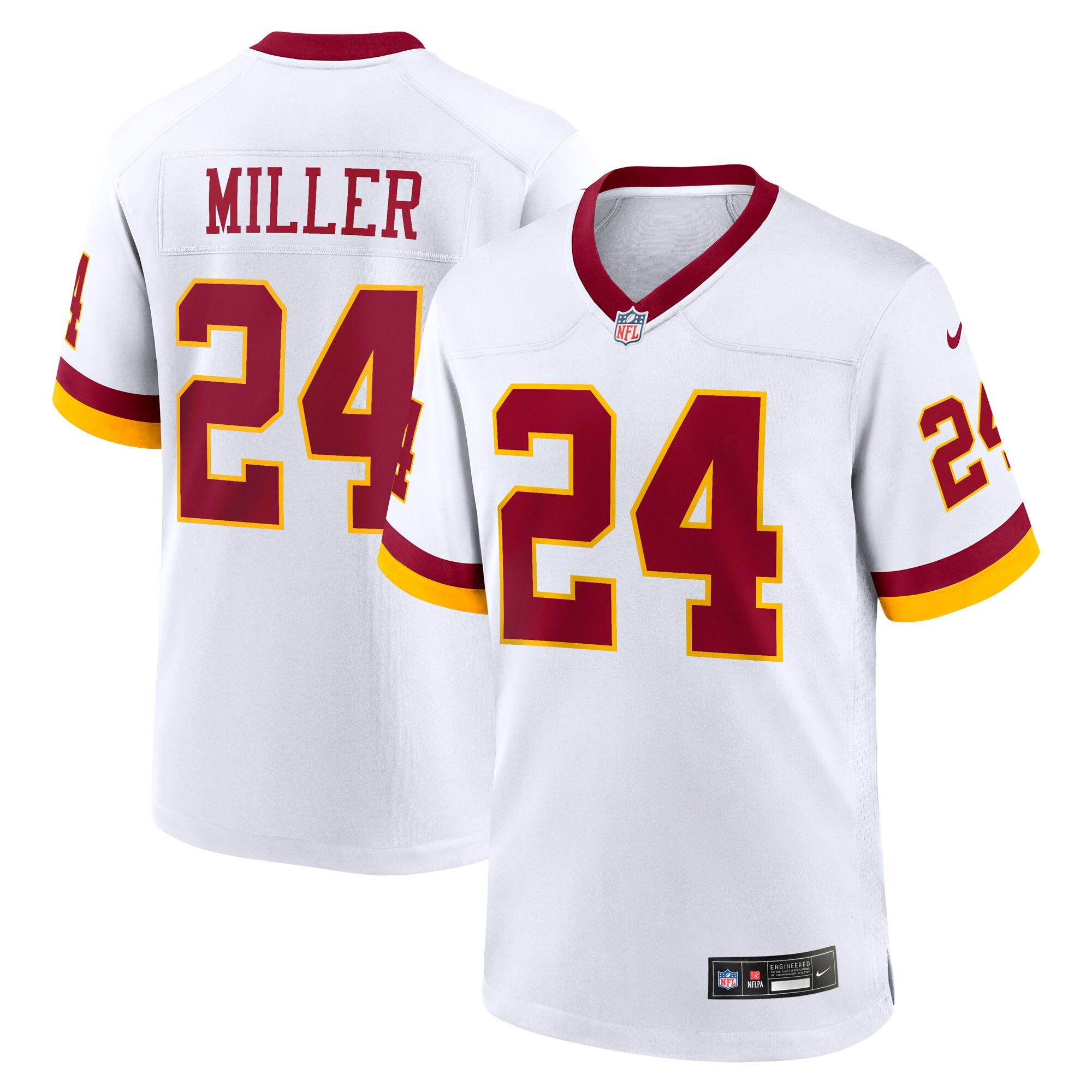 Von Miller Washington Commanders Alternate 2 Super Bowl Era Game Jersey - White | Stitched Football Jersey TJS1385