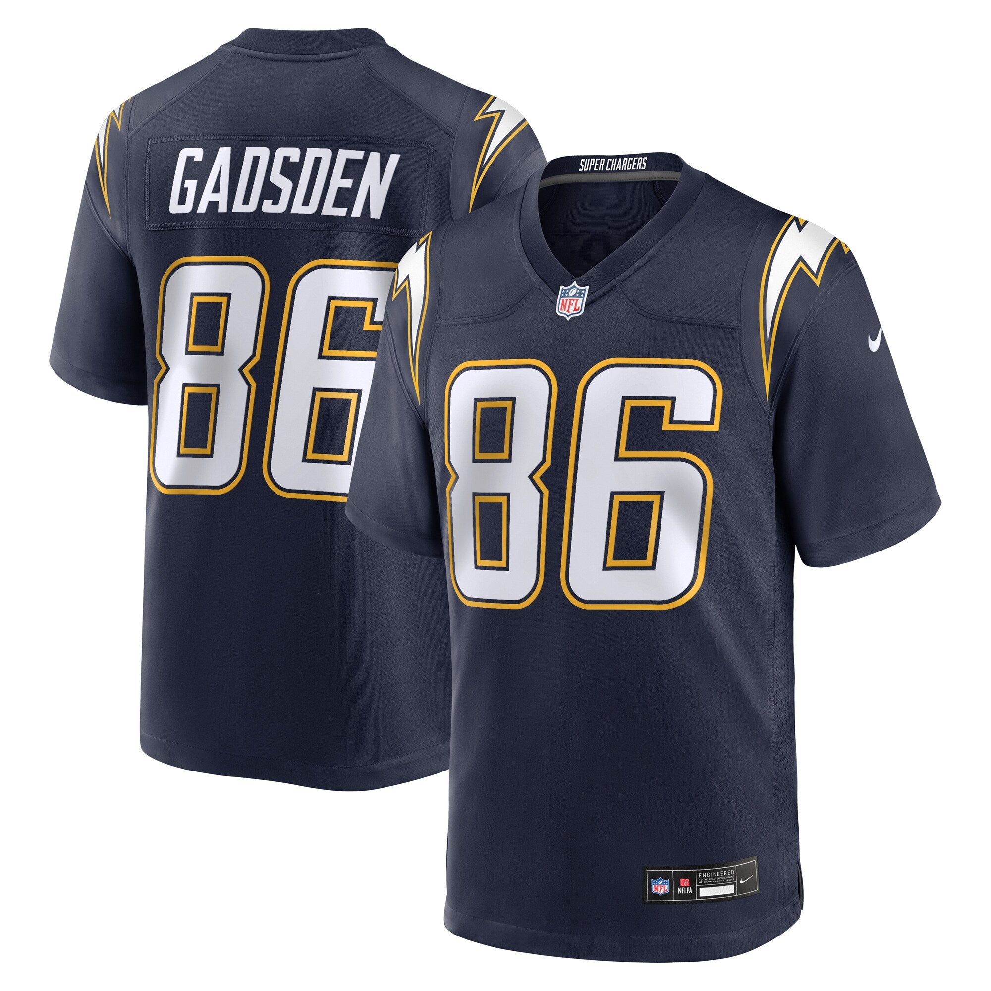 Oronde Gadsden Los Angeles Chargers Alternate 2 Super Chargers Game Jersey - Navy | Stitched Football Jersey TJS1368