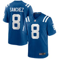 Rigoberto Sanchez Indianapolis Colts Game Jersey - Royal | Stitched Football Jersey TJS1311