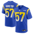 Ty Hamilton Los Angeles Rams Team Game Jersey - Royal | Stitched Football Jersey TJS1392