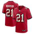 Benjamin Morrison Tampa Bay Buccaneers Team Game Jersey - Red | Stitched Football Jersey TJS1348