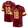 Tyler Owens Washington Commanders Team Game Jersey - Burgundy | Stitched Football Jersey TJS1314