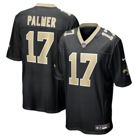 Trey Palmer New Orleans Saints Team Game Jersey - Black | Stitched Football Jersey TJS1147