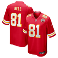 Blake Bell Kansas City Chiefs Game Player Jersey - Red | Stitched Football Jersey TJS1211
