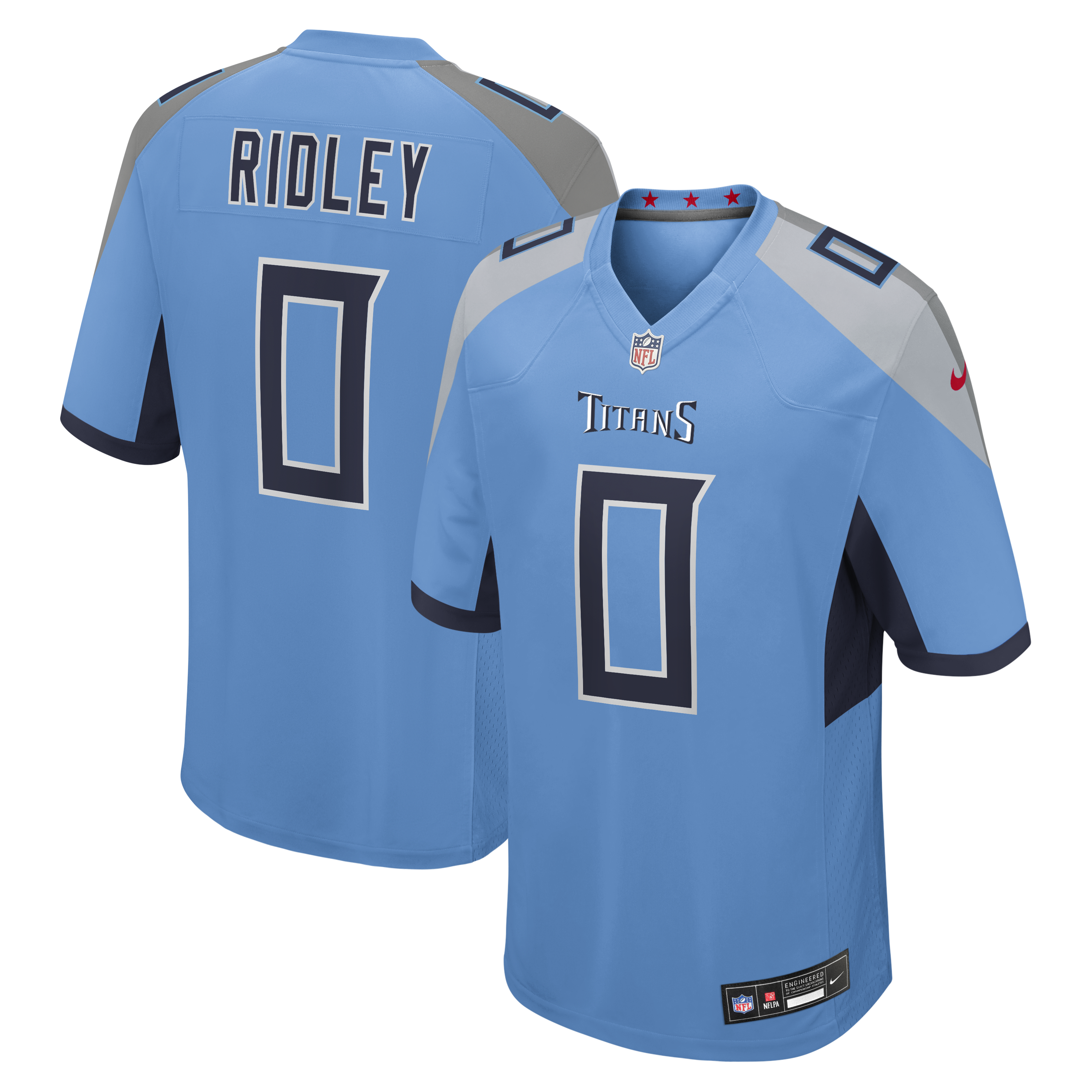 Calvin Ridley Tennessee Titans Team Game Jersey - Light Blue | Stitched Football Jersey TJS1353