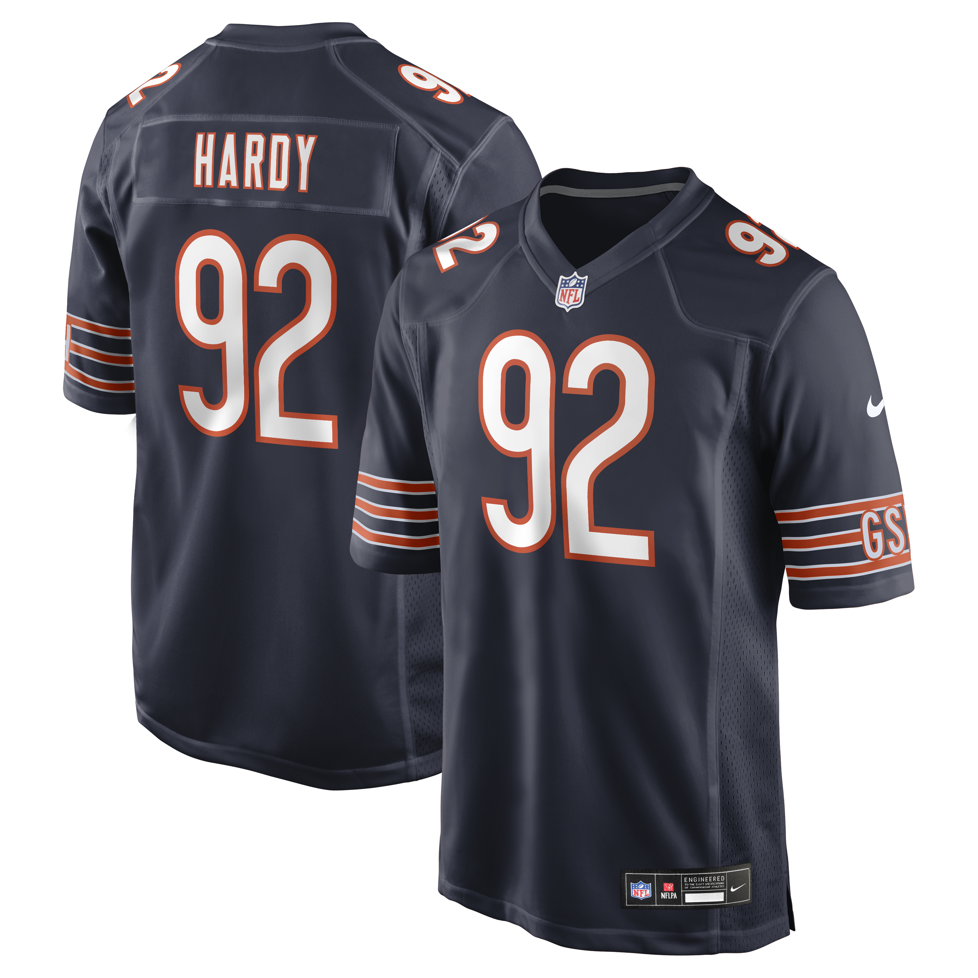 Daniel Hardy Chicago Bears Team Game Jersey - Navy | Stitched Football Jersey TJS1381