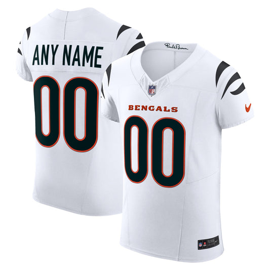 Cincinnati Bengals Vapor F.U.S.E. Elite Custom Jersey - White | Stitched Football Jersey TJS1230