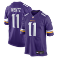 Carson Wentz Minnesota Vikings Team Game Jersey - Purple | Stitched Football Jersey TJS1158