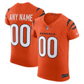 Cincinnati Bengals Alternate Vapor F.U.S.E. Elite Custom Jersey - Men's Orange | Stitched Football Jersey TJS1245