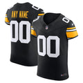 Pittsburgh Steelers Vapor F.U.S.E. Elite Custom Jersey - Black | Stitched Football Jersey TJS1112