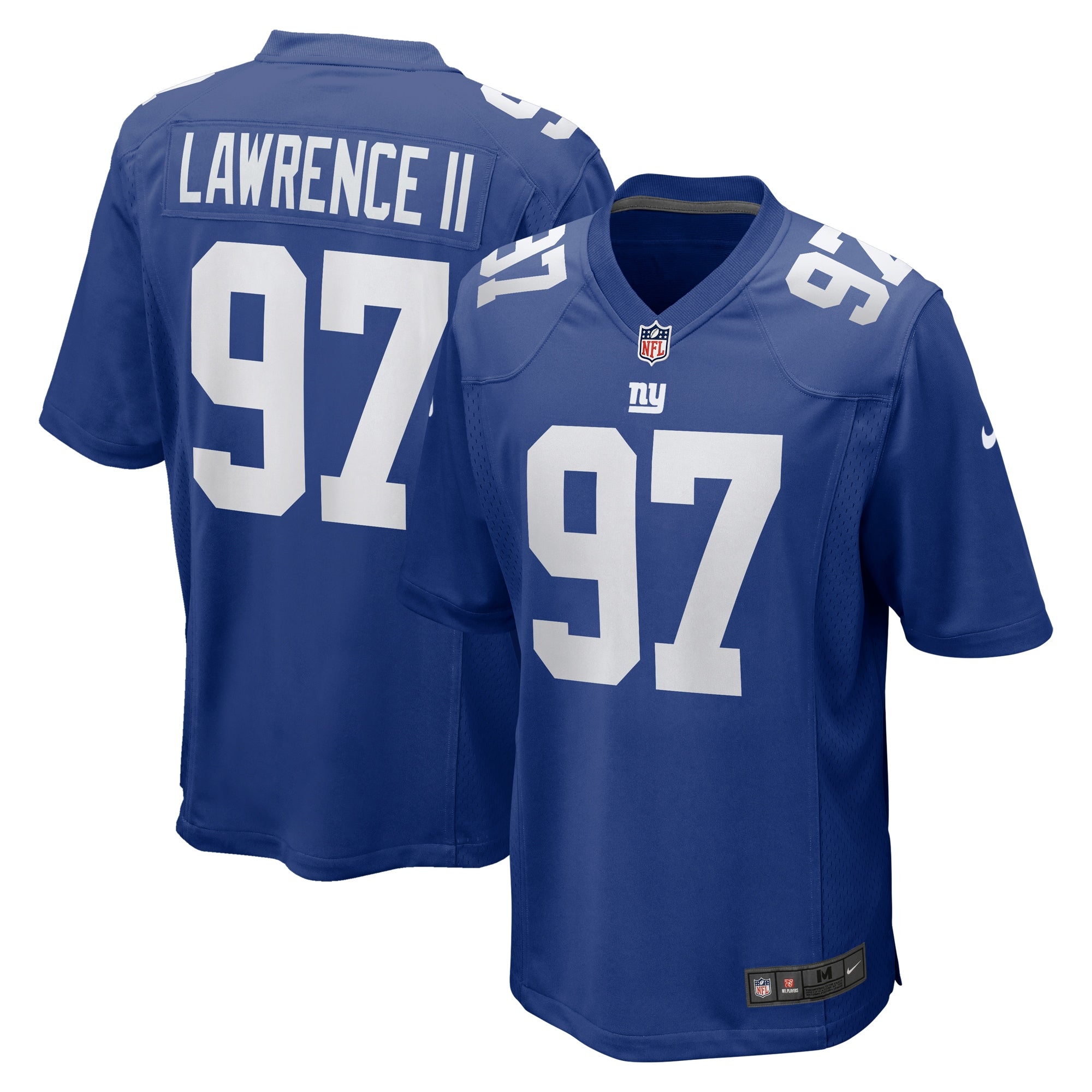 Dexter Lawrence II New York Giants Team Game Player Jersey - Royal | Stitched Football Jersey TJS1120