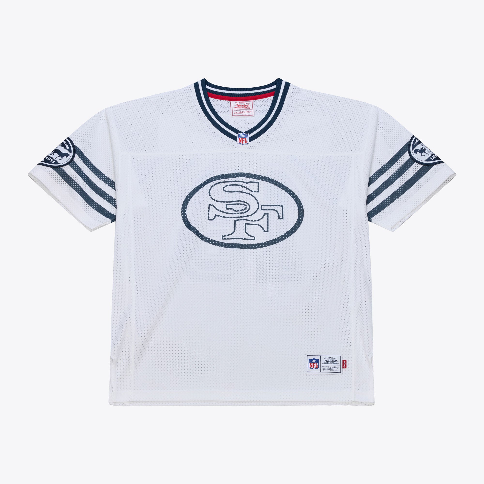 Joe Montana San Francisco 49ers M & N x Levi's Unisex Legacy Jersey - White | Stitched Football Jersey TJS1289