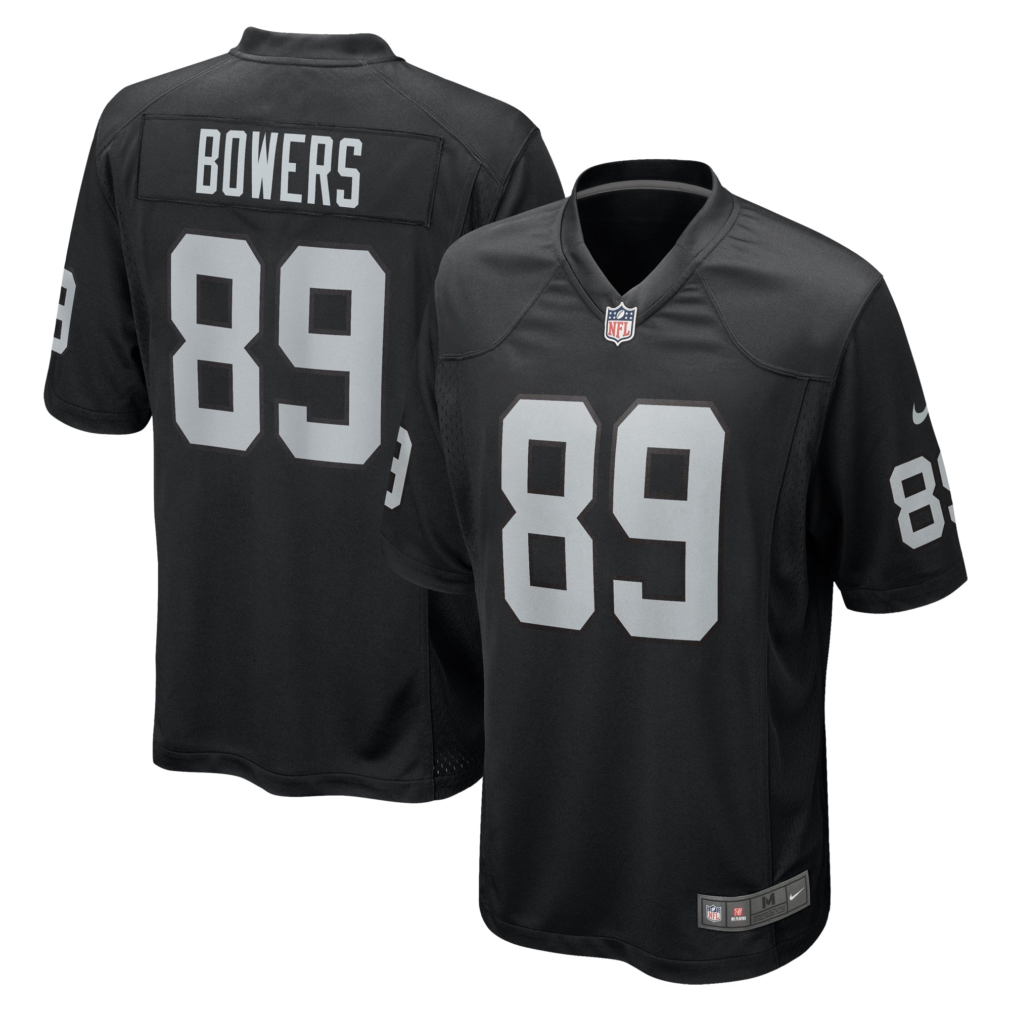 Brock Bowers Las Vegas Raiders Player Game Jersey - Black | Stitched Football Jersey TJS1227