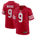 Skyy Moore San Francisco 49ers Team Game Jersey - Scarlet | Stitched Football Jersey TJS1171