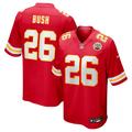 Deon Bush Kansas City Chiefs Game Player Jersey - Red | Stitched Football Jersey TJS1292