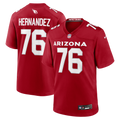Will Hernandez Arizona Cardinals Team Game Jersey - Cardinal | Stitched Football Jersey TJS1287