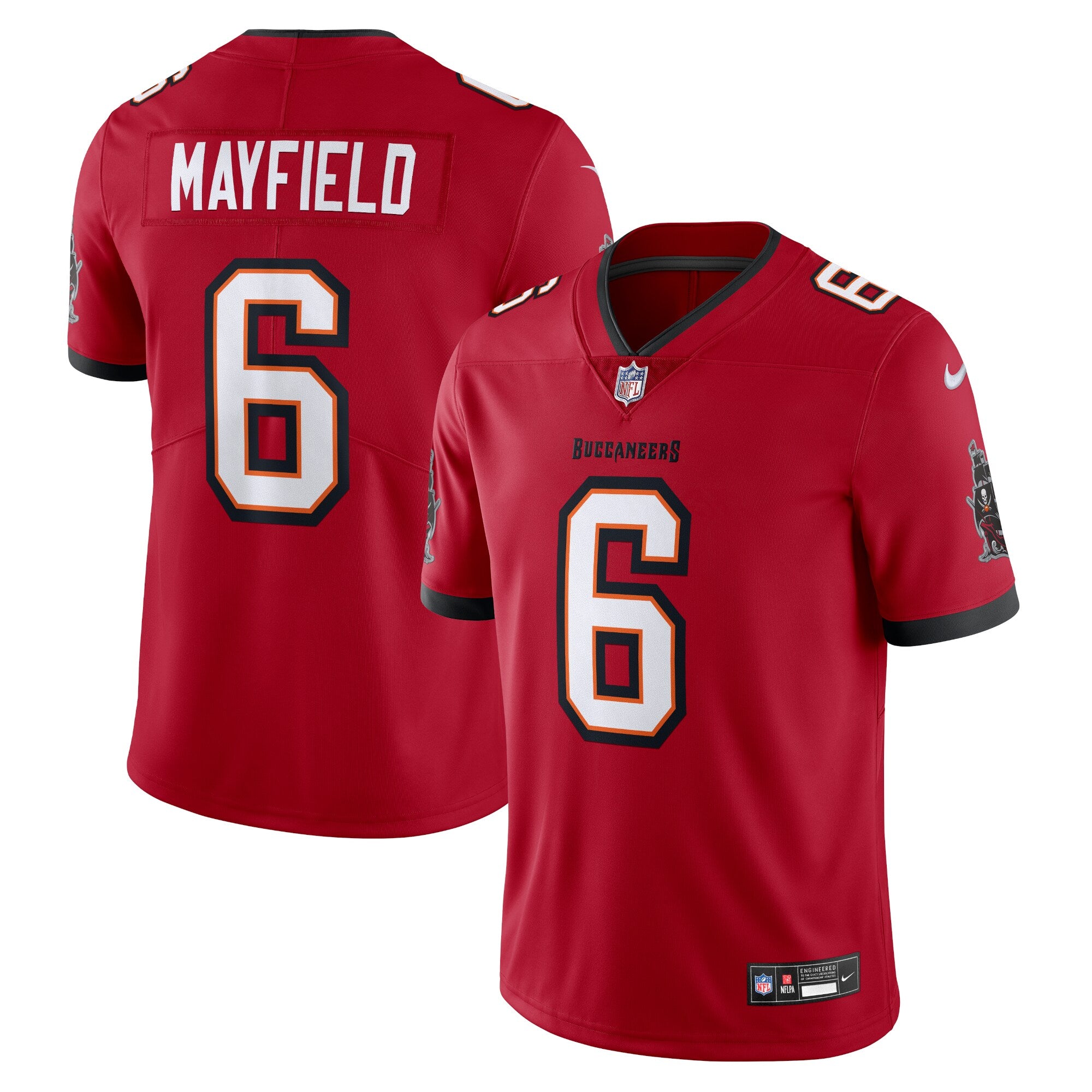 Baker Mayfield Tampa Bay Buccaneers Vapor Untouchable Limited Jersey - Red | Stitched Football Jersey TJS1237