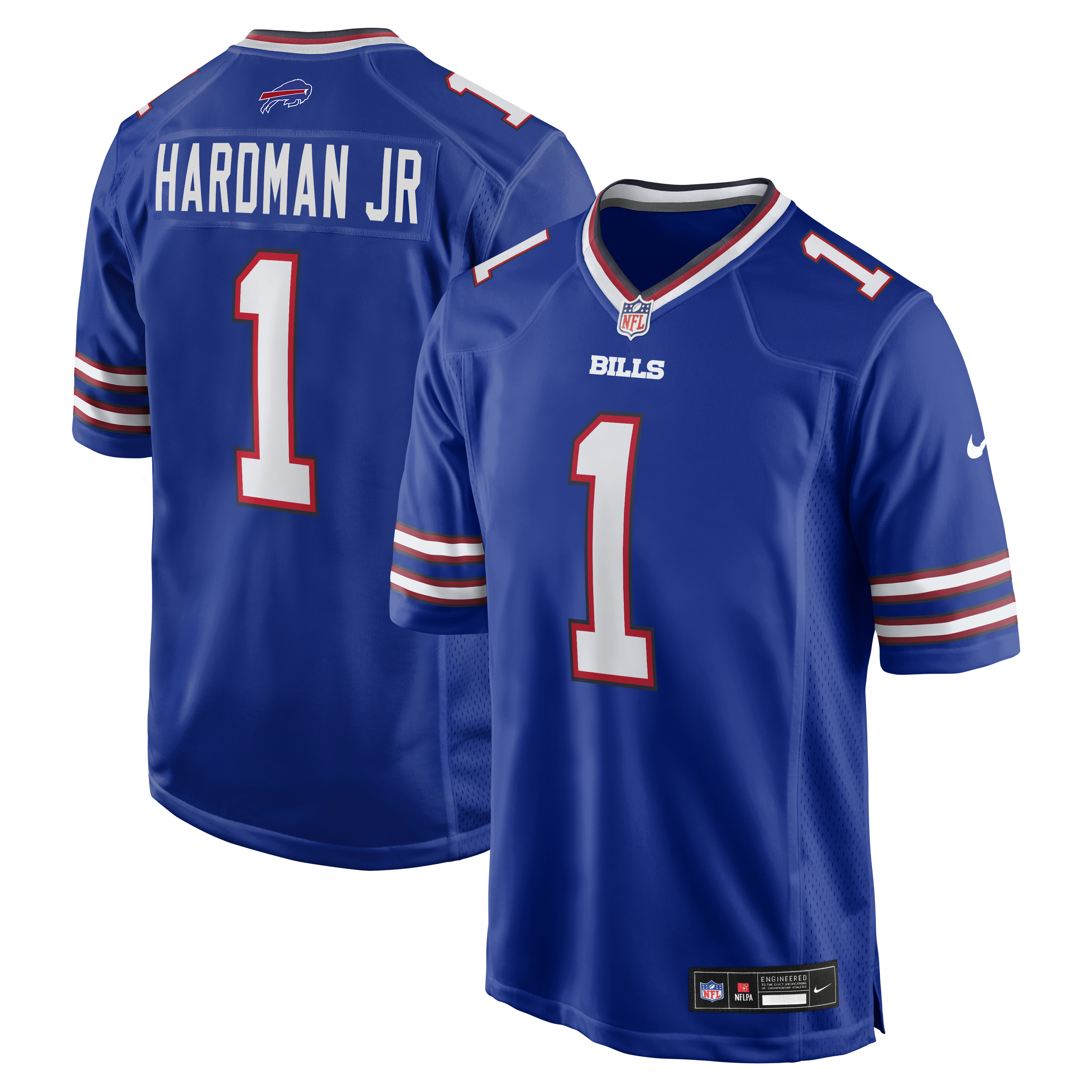 Mecole Hardman Buffalo Bills Team Game Jersey - Royal | Stitched Football Jersey TJS1380