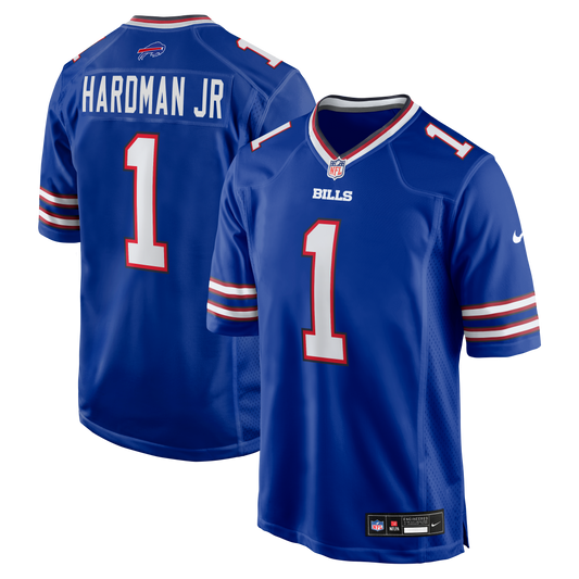 Mecole Hardman Buffalo Bills Team Game Jersey - Royal | Stitched Football Jersey TJS1380
