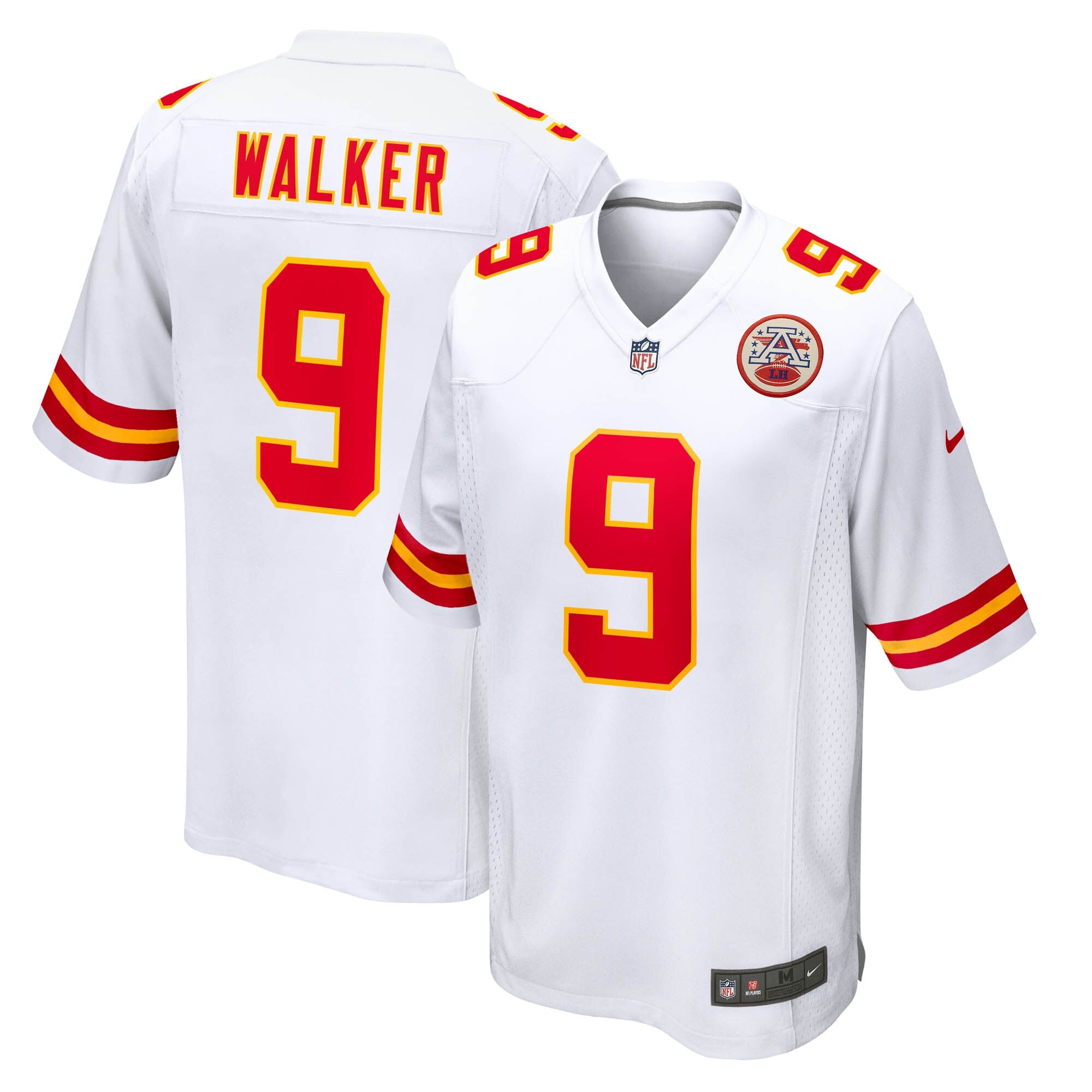 Kenneth Walker III Kansas City Chiefs Game Jersey - White | Stitched Football Jersey TJS1264