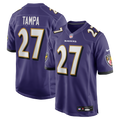 T.J. Tampa Baltimore Ravens Team Game Jersey - Purple | Stitched Football Jersey TJS1139
