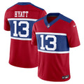 Jalin Hyatt New York Giants Alternate Vapor F.U.S.E. Limited Jersey - Century Red | Stitched Football Jersey TJS1188